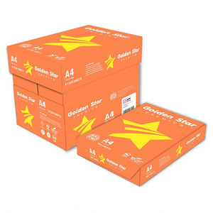 Cantidad a granel Papel de impresión en blanco Escuela Oficina Uso Papel A4 Papel Gold Star 80 GSM De Tailandia Venta caliente - Product Image 5