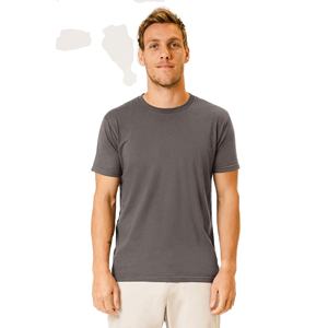 Camiseta al por Mayor para Hombre, Transpirable, de Manga Corta, Verano, Moda, Marca, Cuello Redondo, Ajustada, Lisa, Etiqueta Privada, Básica - Product Image 1