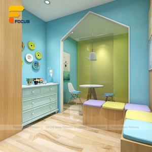 Muebles Coloridos para Pasillos de Preescolar, Almacenamiento de Pared Personalizado, Vitrina para Juguetes, <span class=keywords><strong>Centro</strong></span> de Aprendizaje Infantil, Accesorios de Juego para Interiores - Product Image 5