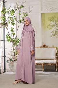 Abaya stylée pour femmes, meilleure vente de vêtements islamiques à manches longues, Hijab musulman pour femmes, abaya au prix de gros - Product Image 2