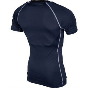 เสื้อกีฬาผู้ชายสั่งทำได้เสื้อออกกำลังกายรัดรูป MMA Rashguard สำหรับออกกำลังกาย - Product Image 5