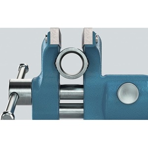 HEUER Compact <b>Parallel</b> Vise with Jaw Width 120mm and <b>Clamping</b> Width 130mm Steel Material for Bench Work - Product Image 3