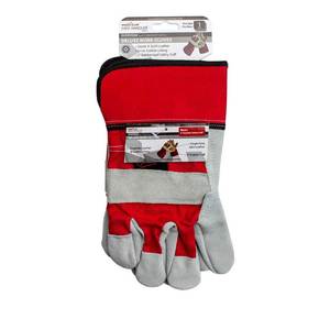 Gants de sécurité en cuir de qualité supérieure Gants de travail en cuir de vachette durables Protection des mains en cuir industriel - Product Image 4