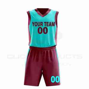 2025 Pakistan fait vêtements de sport pour hommes uniforme de basket-ball personnalisé ensemble uni tissu respirant de haute qualité grande taille caractéristique - Product Image 2