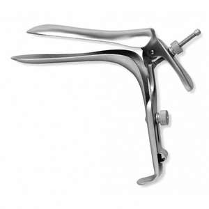 Instrumento de examen ginecológico de acero inoxidable desechable con espéculo vaginal, herramienta quirúrgica médica de impacto - Product Image 2