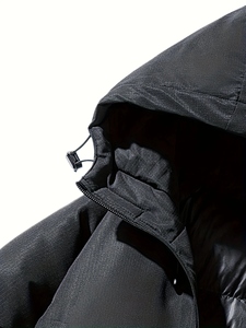 เสื้อแจ็คเก็ตพัฟเฟอร์บุผ้าสำหรับผู้ชาย อุ่นสบาย ระบายอากาศ กันน้ำ กันลม เหมาะสำหรับฤดูหนาว ดีไซน์ทันสมัย รับทำแบรนด์ตามสั่ง - Product Image 6