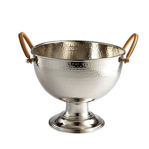 Cubo de hielo de aluminio de lujo hecho a medida, Enfriador de hielo de mesa de lujo para fiestas, diseñado por Latest From India - Product Image 3