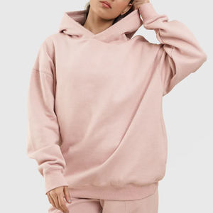 Sudadera con capucha y cremallera para mujer, diseño nuevo, técnica Puff, jersey oversize con cuello alto y cremallera, corta, 100% algodón, la más vendida - Product Image 1