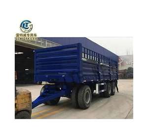 รถพ่วงเกษตรแบบ 2 เพลา 20 ตัน พร้อมคานลาก รถพ่วง Howo Sinotruck 6x4 รถบรรทุกน้ำมัน พร้อมใบรับรอง LLC ครบถ้วน - Product Image 2