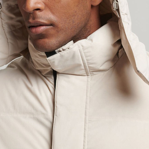 Vente chaude Veste à bulles pour hommes Fournisseur en gros OEM Impression de logo personnalisé Veste à bulles matelassée chaude d'hiver pour hommes - Product Image 3