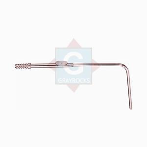 Gray Rocks Sachs Tube d'aspiration Instrument chirurgical Contrôle manuel du pouce Utilisation hospitalière de haute qualité - Product Image 3