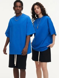 เสื้อยืดโอเวอร์ไซส์ผ้าฝ้ายแท้ 100% คุณภาพพรีเมียม ขายส่ง ราคาพิเศษ สั่งทำโลโก้ได้ เหมาะสำหรับทุกเพศ - Product Image 5