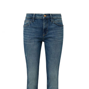 Vente en gros Pantalon en jean décontracté taille haute personnalisé pour femmes, couleur unie, meilleur design, respirant, tailles disponibles, service OEM pour adultes - Product Image 6