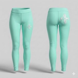 Leggings de Mujer con Diseño Personalizado de Alta Calidad, Estampados, Estilo Casual, Material Spandex/Nylon, por RIVIAN ATLANTIC - Product Image 1