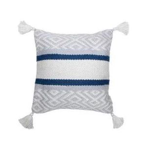 ปลอกหมอนอิงผ้าแจ็คการ์ดแบบโบโฮสำหรับบ้านไร่ปลอกหมอนทำมือมีพู่ห้อยตกแต่งบ้านสไตล์โบฮีเมียน - Product Image 1