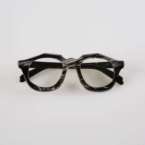 Monturas de Gafas de Lujo Hechas a Mano con Cuerno de Búfalo Natural, Duraderas, Diseño Tallado de Imitación Antigua, Cómodas, Artísticas y Coleccionables - Product Image 6