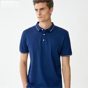 Polo de manga corta de alta calidad, Polo informal de secado rápido con logotipo personalizado, venta al por mayor - Product Image 2