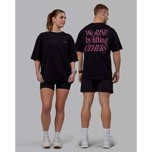 Camiseta Deportiva Unisex Extra Grande, 240 GSM, Algodón Grueso, Corte Holgado, Estampado - Product Image 1