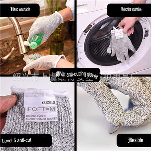 Gants de sécurité anti-coupure YUHONG HPPE, gants de travail anti-coupure, protection contre les coupures, jardinier - Product Image 3