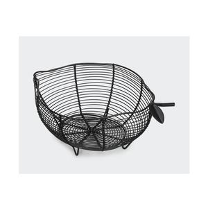 Bol en métal, design en branches d'arbre, panier à fruits décoratif, fil de fer métallique, forme ronde, bol de service décoratif - Product Image 2