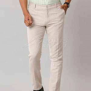 กางเกงผ้าฝ้ายสำหรับผู้ชายกางเกงผ้าฝ้ายสไตล์สตรีทแวร์ออกแบบได้ตามต้องการบริการ OEM - Product Image 1