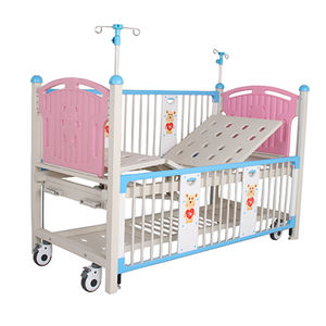 Cuidado del bebé Deluxe Doble Rocker Cuna Niños Cama para el <span class=keywords><strong>hospital</strong></span> Extraíble Médico Paciente Habitación Cama de enfermería - Product Image 4