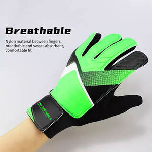 Gants de gardien de but professionnels en cuir de haute qualité, super doux, confortables, respirants et absorbant l'humidité - Product Image 4