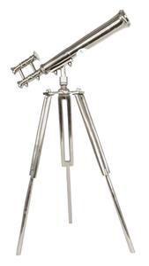 Telescopio Tradicional de Metal y Madera, Diseño Marítimo Antiguo, Visión de Larga Distancia, Telescopio Decorativo de Latón con Soporte - Product Image 6