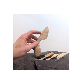 Ensemble de couteaux à fromage en bois très vendu avec des couverts de haute qualité, ensemble de couteaux à fromage artisanaux naturels - Product Image 2