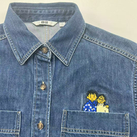 Máquina de bordar computarizada Hefeng de 15 agujas y un solo cabezal para bordar prendas de mezclilla, sudaderas con capucha, gorras y otras prendas.