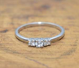 White Topaz 925 Sterling Silver Gemstone Ring Handmade Natural Stone Jewelry Elegant Silver Ring Gift - Product Image 6