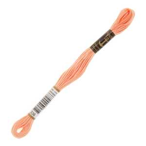 Fil à broder à la main Muline d'ancre orange-rose 330-339 en polyester et plastique pour le bricolage échantillon gratuit disponible - Product Image 1