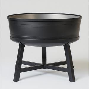 Brasero de Metal con Forma de Cuenco Rústico, Creado para Acampar al Aire Libre y Usar en el Patio Trasero, Ofrece Calor Confiable - Product Image 5