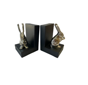 ที่กั้นหนังสือโลหะแบบโบราณมีสไตล์ทันสมัยพร้อมสีและโลโก้ที่กำหนดเองสำหรับตกแต่งโต๊ะทำงานที่บ้าน - Product Image 3