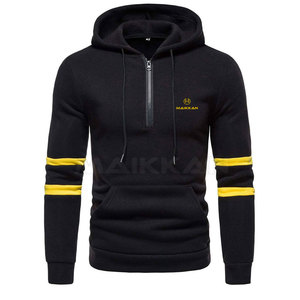 Sudaderas con Capucha Personalizadas de Alta Calidad para Hombre, Estilo Urbano, Algodón/Poliéster, Ropa de Invierno Transpirable, Ecológica, de Secado Rápido - Product Image 1