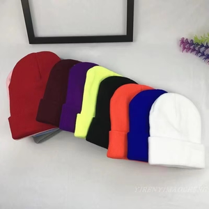 Gorro de Punto Grueso de Invierno Unisex de Alta Calidad, Gorros de Esquí con Estampado Personalizado, Logotipo Bordado, Gorro Acrílico al por Mayor - Product Image 3