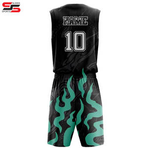 Personalice su propio logotipo uniformes de baloncesto malla poliéster transpirable baloncesto Jersey sublimación hombres estudiantes baloncesto camisetas - Product Image 2