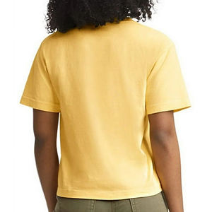 เสื้อยืดแฟชั่นสำหรับผู้หญิงพิมพ์โลโก้ตามสั่งสไตล์ร้อนแรงเสื้อทรงหลวมตัวยาวสั้นสำหรับฤดูหนาว - Product Image 4