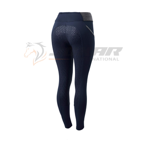 Jodhpurs d'équitation élégants pour femmes construits avec un tissu moderne de contrôle de l'humidité à silhouette mince genoux renforcés et performance de préhension - Product Image 2