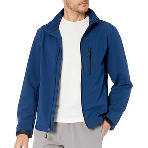 Veste en Softshell Unisexe de Haute Qualité, Fabriquée sur Mesure, Col Montant, Imperméable, à Capuche, en Tissu Canvas d'Hiver, Logo Personnalisable - Product Image 2