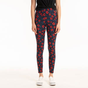 100% mallas de Yoga de alta calidad para mujer a la venta cintura elástica precio razonable mujeres 2 bolsillos laterales mallas de Yoga para mujer - Product Image 1