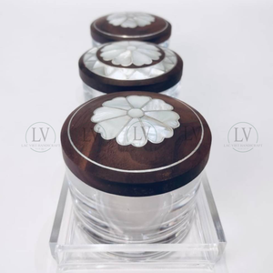 Pots de vadrouille au chocolat les plus vendus avec plateau acrylique vaisselle de fête Ramadan boîte cadeau en gros du Vietnam - Product Image 4