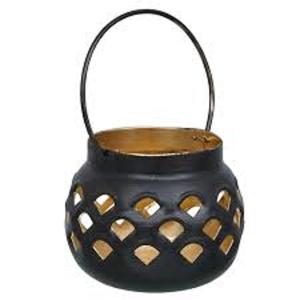 Pot de bougie en fer de luxe Accent utilisation votive finie en or pour la décoration de la maison et de l'hôtel à des prix Offre Spéciale - Product Image 4