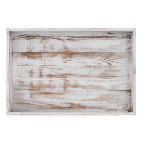 Precios de fábrica al por mayor Bandeja de servicio de madera de pino grande con asas Uso multiusos de alta calidad Mejor oferta - Product Image 2