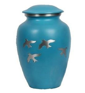 Urna de Cremación de Metal, Artículos Funerarios Clásicos, Urna de Alta Calidad para Cenizas Humanas, Urna Decorativa Americana para Cenizas Humanas - Product Image 1