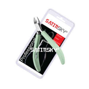 Fine <b>Edge</b> Cuticle Nipper Silicone Handle Nail Tool Durable Washable Cuticle <b>Cutter</b> Stainless Steel German grade DENTAL SURGICAL - Product Image 1