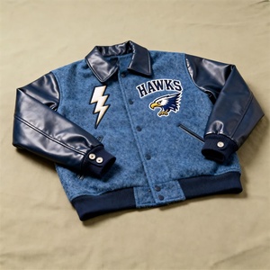 เสื้อแจ็คเก็ตวาร์ซิตี้ผู้ชายแบบลำลองสั่งทำพิเศษ คอตั้ง คุณภาพพรีเมียม  มีจำหน่ายหลายสี - Product Image 2