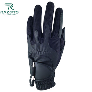 Gants de golf en cuir Cabretta personnalisés de haute qualité pour la main gauche respirants avec une adhérence élevée et une protection UV pour le sport - Product Image 6