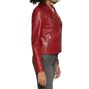 Vestes en cuir pour dames à bas prix de haute qualité en gros 2025 nouvelle conception femmes mode vestes en cuir - Product Image 2