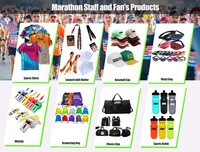 Personnalisé événement Marathons course course chemise débardeur gilet t-shirt short sac médaille Logo accessoire producteur hommes Marathon Singlet